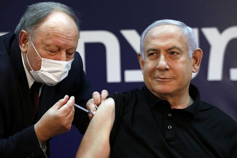 Featured Post Image - Netanyahu mendapat suntikan virus corona, memulai peluncuran Israel