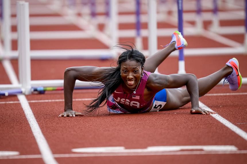 Featured Post Image - Atletik: Juara bertahan Nia Ali tersingkir dari rintangan 100m dunia