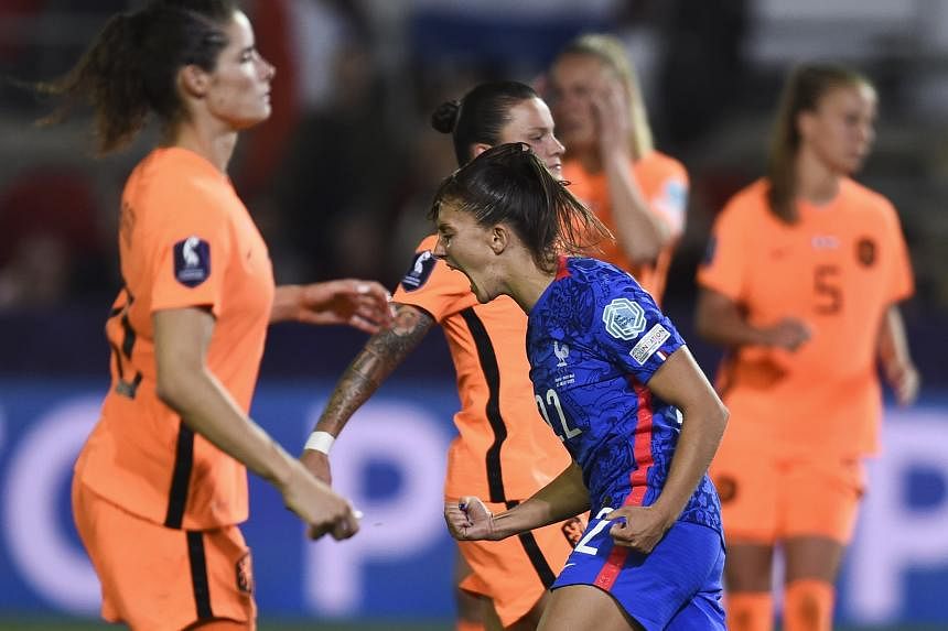 Featured Post Image - Sepak Bola: Prancis akhiri pertahanan Belanda untuk mencapai semifinal Euro 2022 wanita