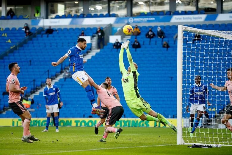 Featured Post Image - Sepak bola: Sheffield United menolak kemenangan pertama saat Brighton meraih equalizer akhir