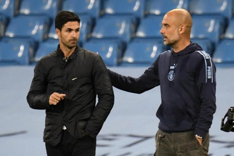 Featured Post Image - Coronavirus: Mikel Arteta, Pep Guardiola mendesak kehati-hatian dalam menyambut penggemar kembali ke stadion